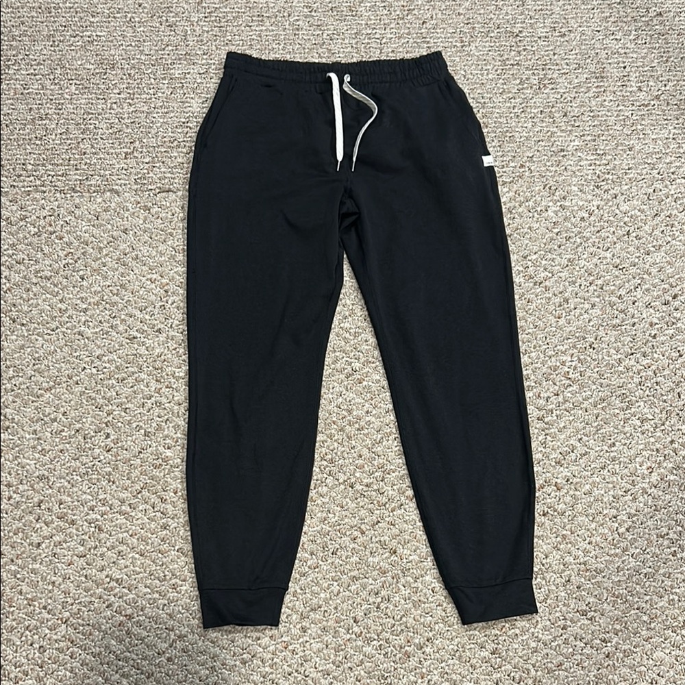 Vuori Black Jogger Pants with Drawstring
